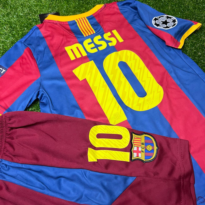 Barc_a Classic 2010/11 with Messi 10 Kids KIT