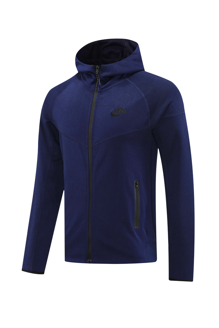 Nike Tech Fleece Full Zip Hoodie Navy Full Set