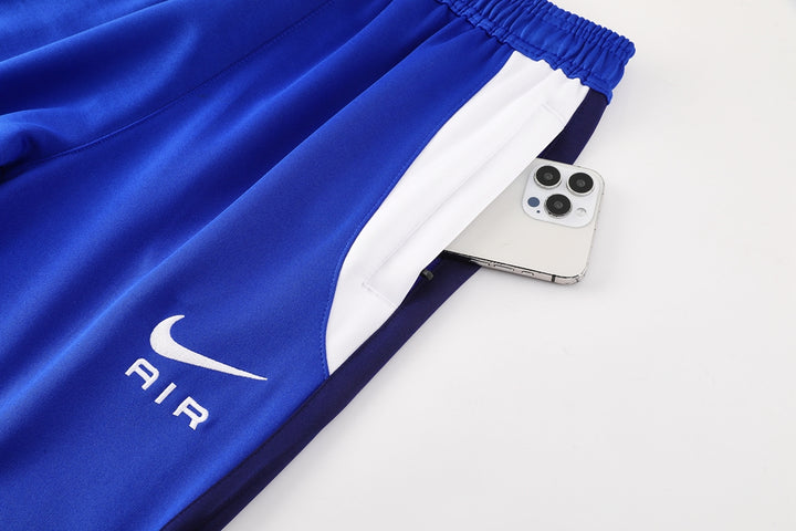 Nike Tech Fleece Full Zip Hoodie رمادي وأسود مجموعة كاملة