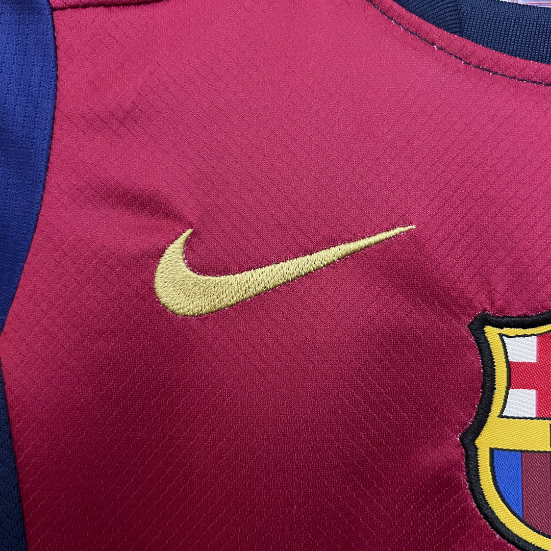 Barc_a Home kit kids 2024/25