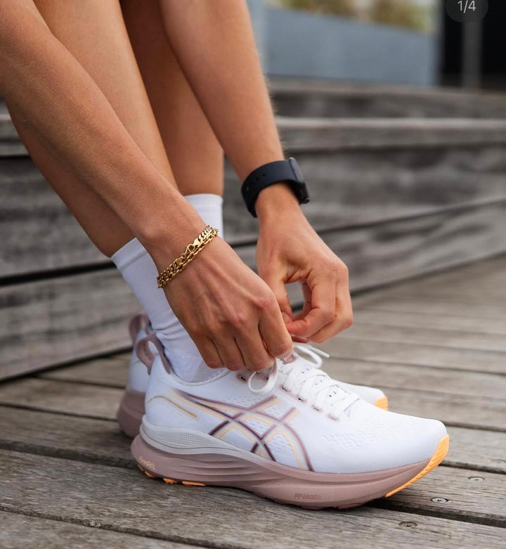 ASICS Gel-Kayano 32 White Orange Glow