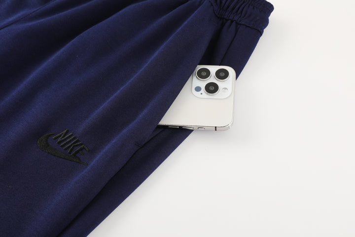 Nike Tech Fleece Full Zip Hoodie Navy Full Set