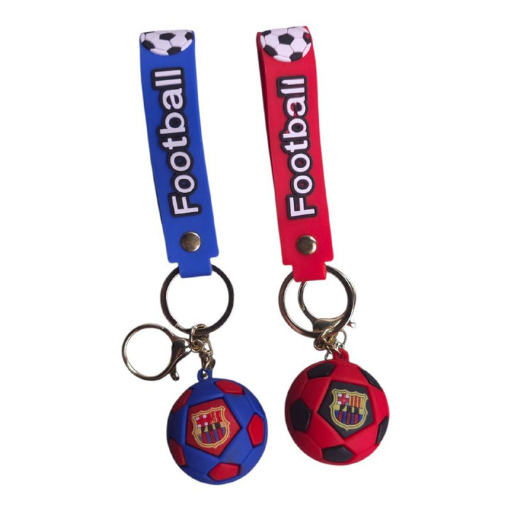 BRC Football Keychain – Red & Blue