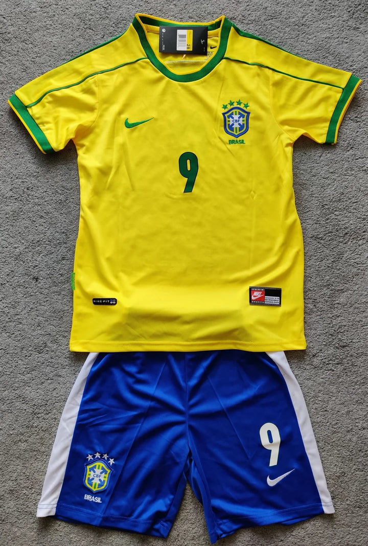 Brazil Home Classic 1998 Kids Kit