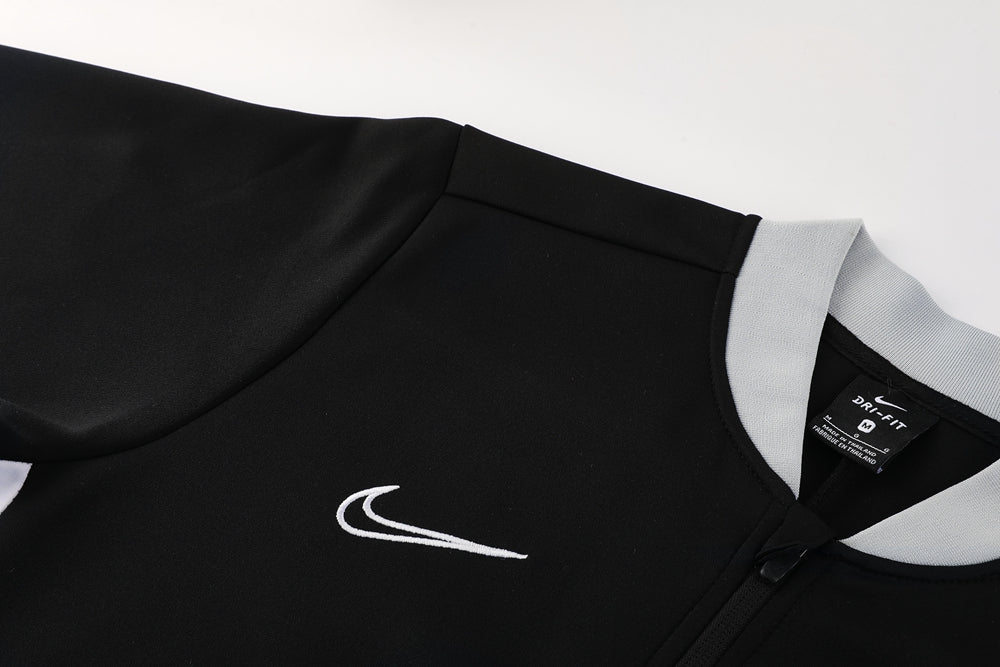 Nike Classic Jacket Suit - Black and White Trim