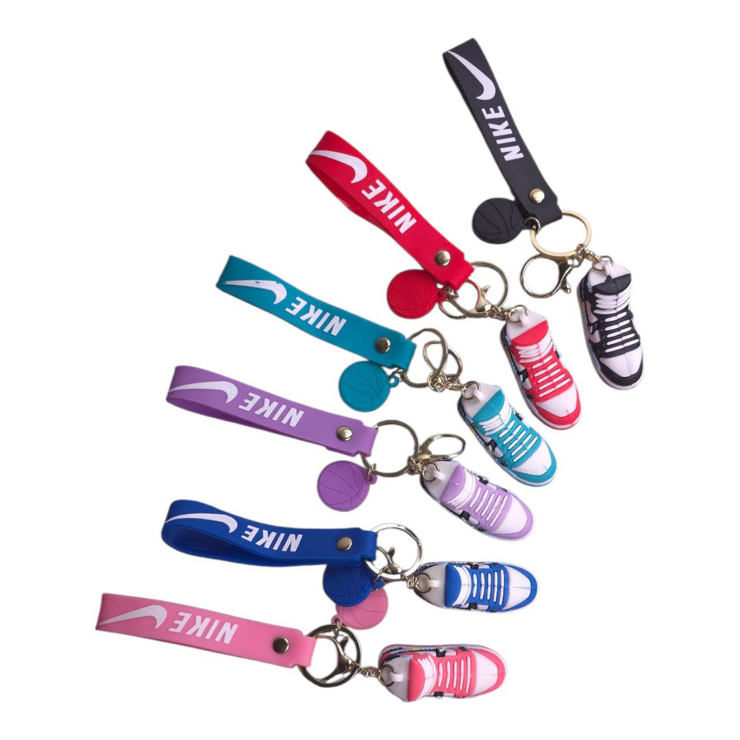Mini Nike Sneaker Keychain – Multicolor