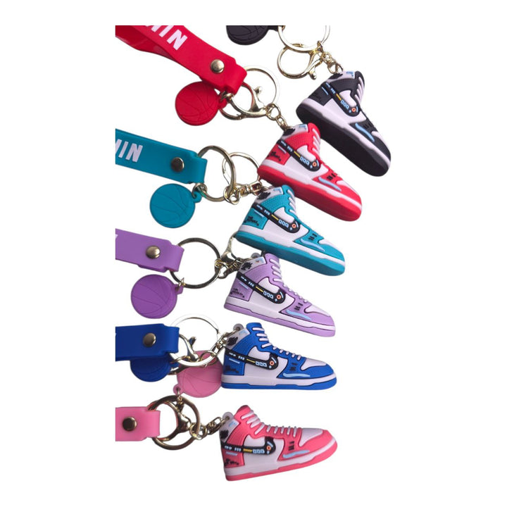 Mini Nike Sneaker Keychain – Multicolor