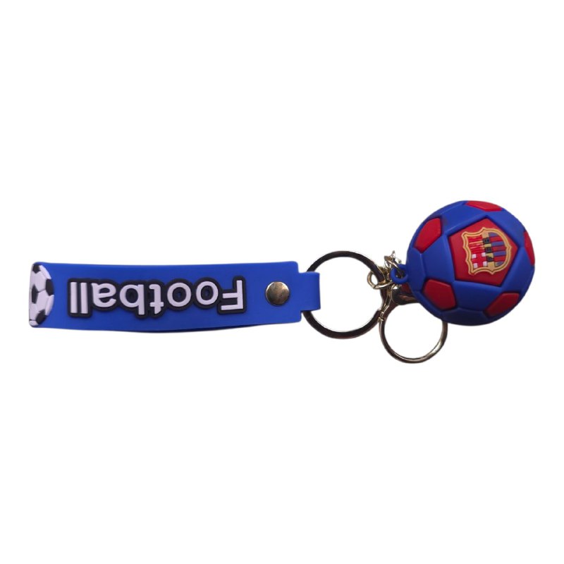BRC Football Keychain – Red & Blue