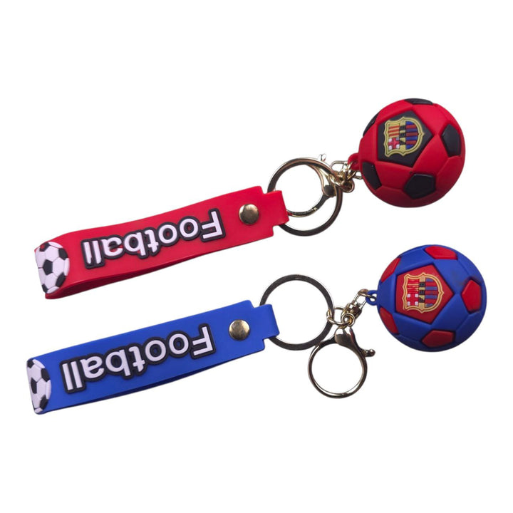 BRC Football Keychain – Red & Blue