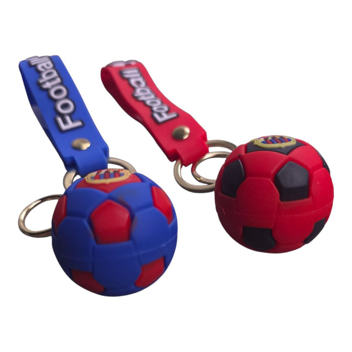 BRC Football Keychain – Red & Blue