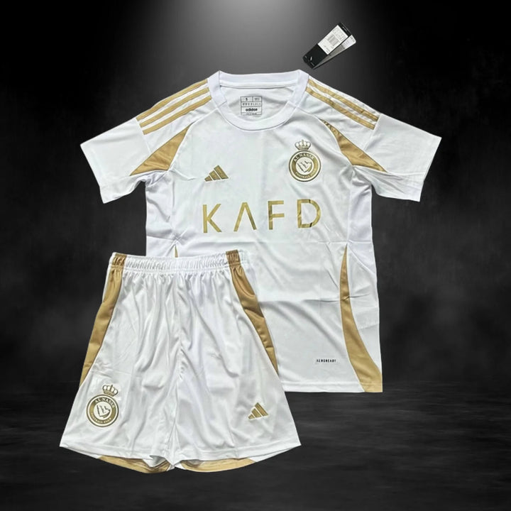 Al-Nassr Kids Third Kit 2024/25 WITH RONALDO 7