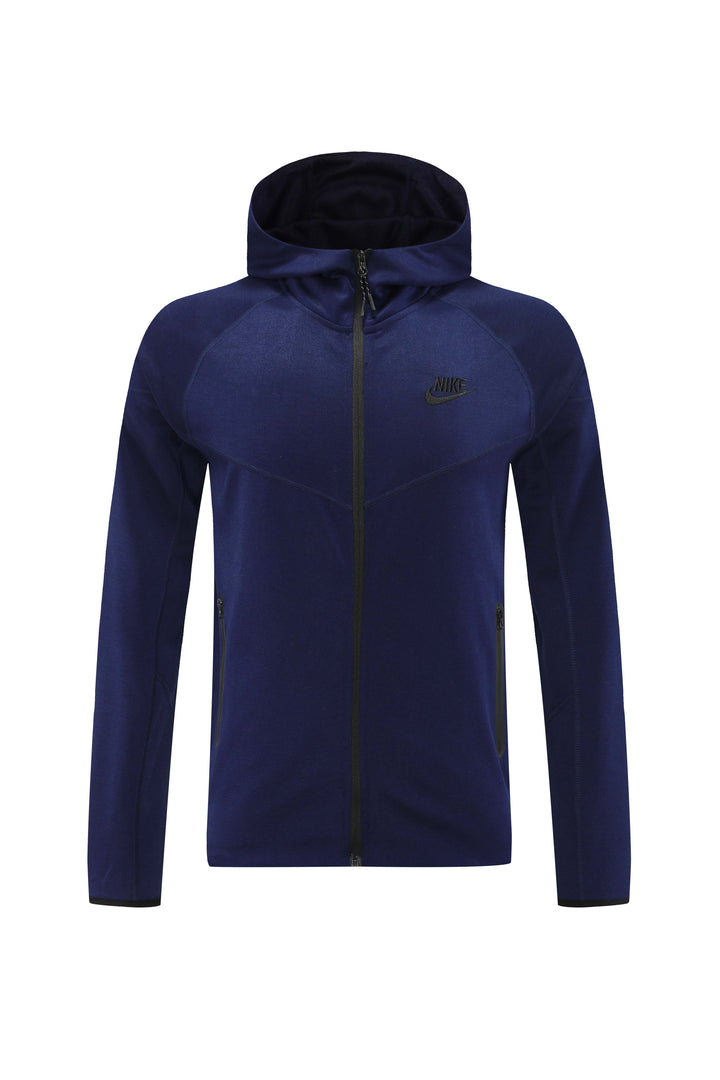 Nike Tech Fleece Full Zip Hoodie Navy Full Set