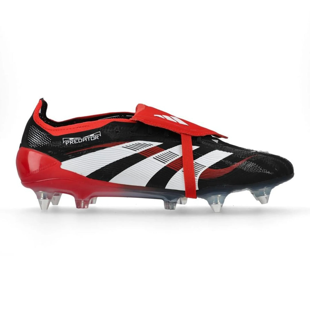 adidas Predator Elite Fold-over Tongue SG Moments - Core Black/Footwear White/Vivid Red LIMITED EDITION