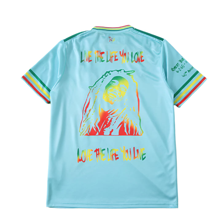 Ajx Concept Bob Marley Blue Jersey