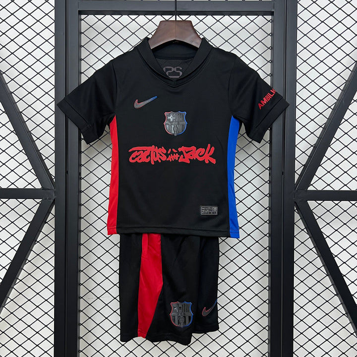 Barc_a Away kit kids 2024/25