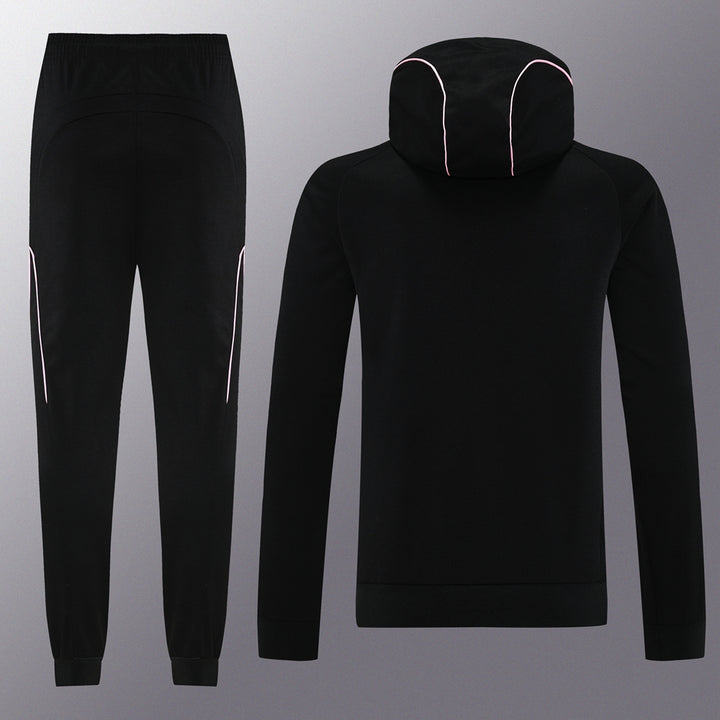 INTER Miami Hoodie JACKET SUIT BLACK 2025/26