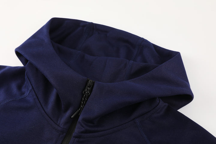 Nike Tech Fleece Full Zip Hoodie Navy Full Set