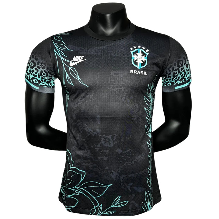 Brazil Special Edition Player Version Black Jersey 2024/25