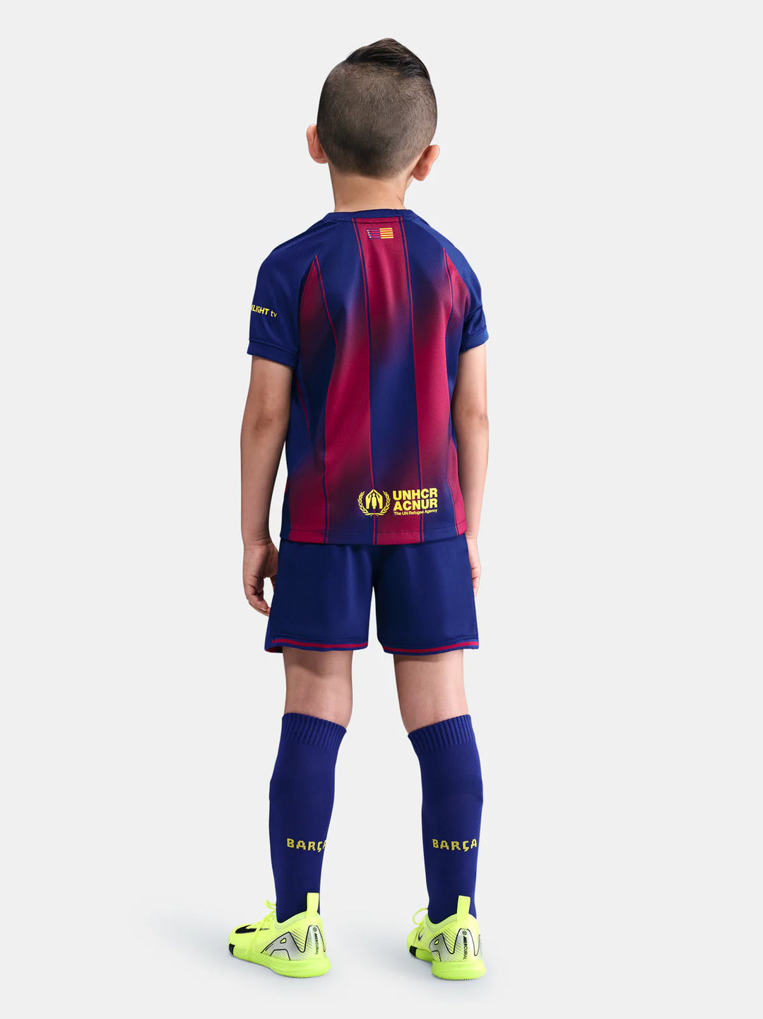 طقم برشلونة الثالث للأطفال 2023/24