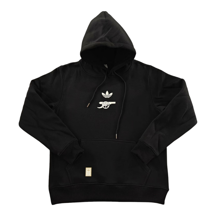 GUNNERS BLACK HOODIE 2024/25