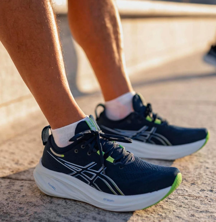 ASICS Gel-Nimbus 26 French Blue Electric Lime