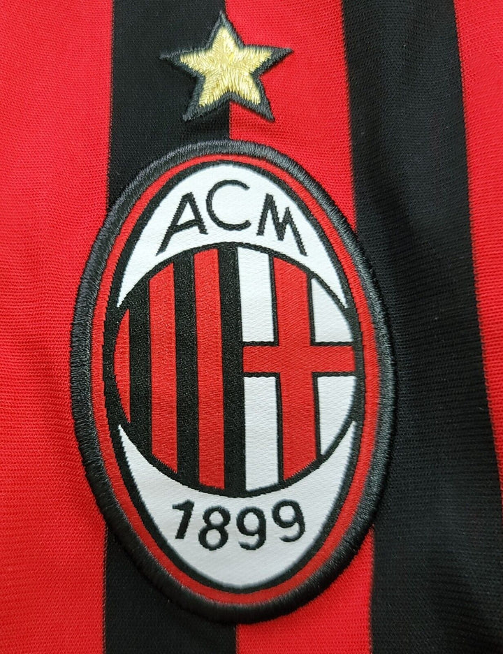 AC Milan HOME CLASSIC 2011/12 LONG SLEEVE with IBRAHIMOVIC 11 - uaessss