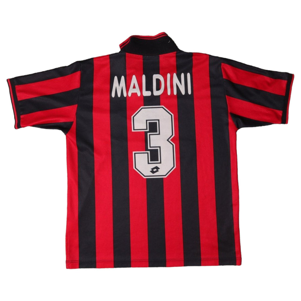 AC Milan HOME CLASSIC 98/99 with MALDINI 3 – uaessss