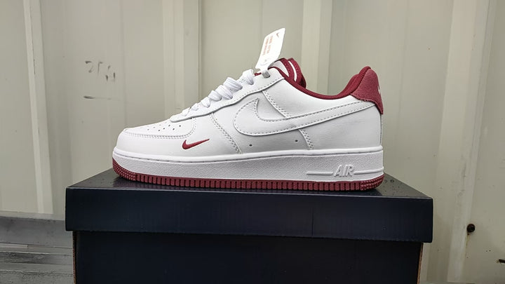 Air Force Low 1 “White/Team Red”