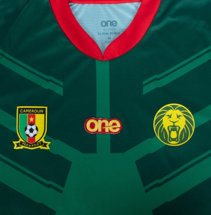 Cameroon World Cup home kit 2022 - uaessss