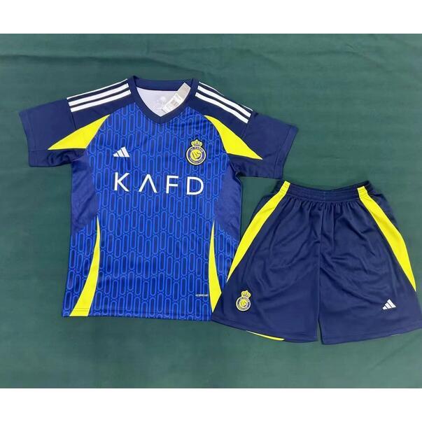 Al-Nassr Kids Away Kit 2024/25 WITH RONALDO 7