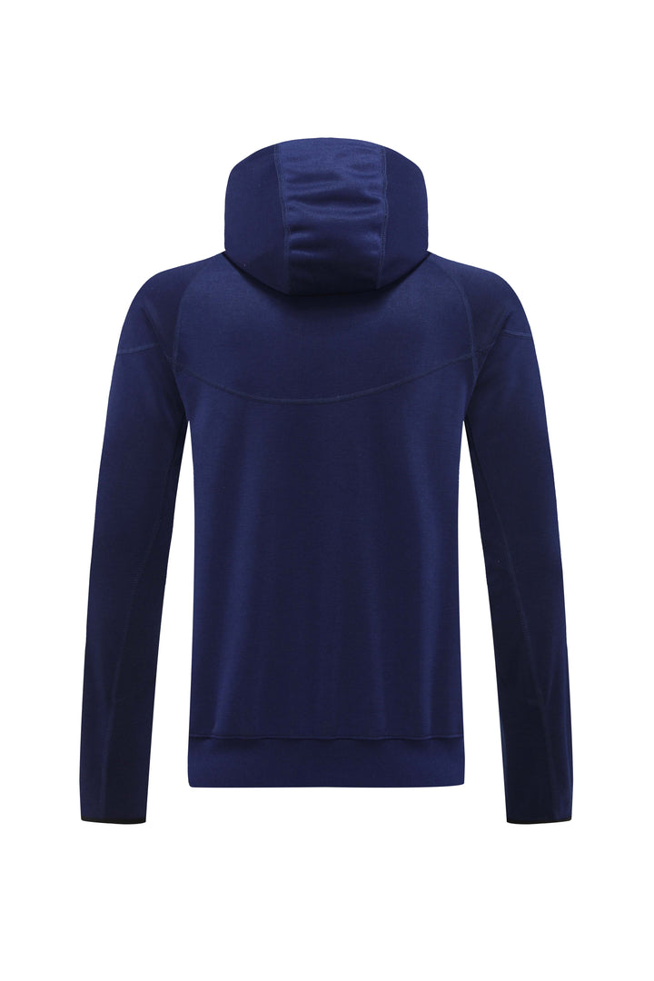 Nike Tech Fleece Full Zip Hoodie Navy Full Set