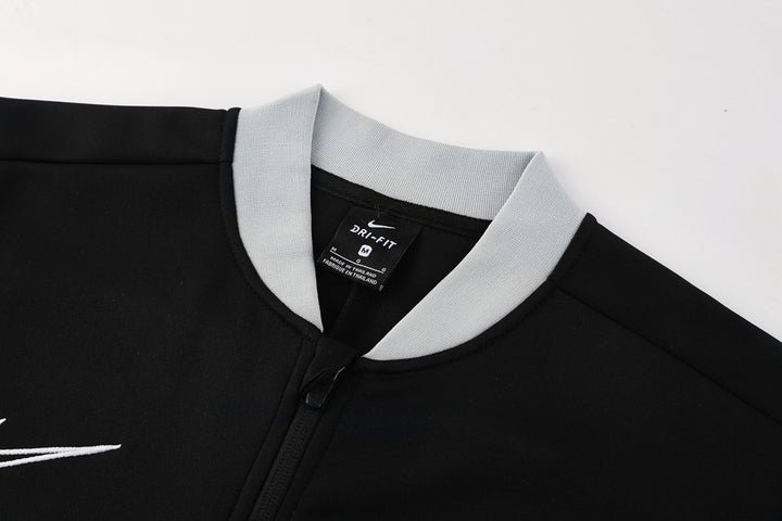 Nike Classic Jacket Suit - Black and White Trim