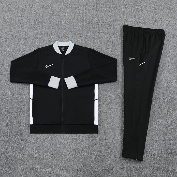 Nike Classic Jacket Suit - Black and White Trim