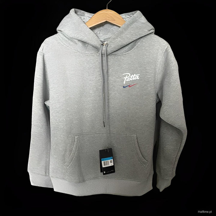 Barc_a Grey Hoodie 2024/25