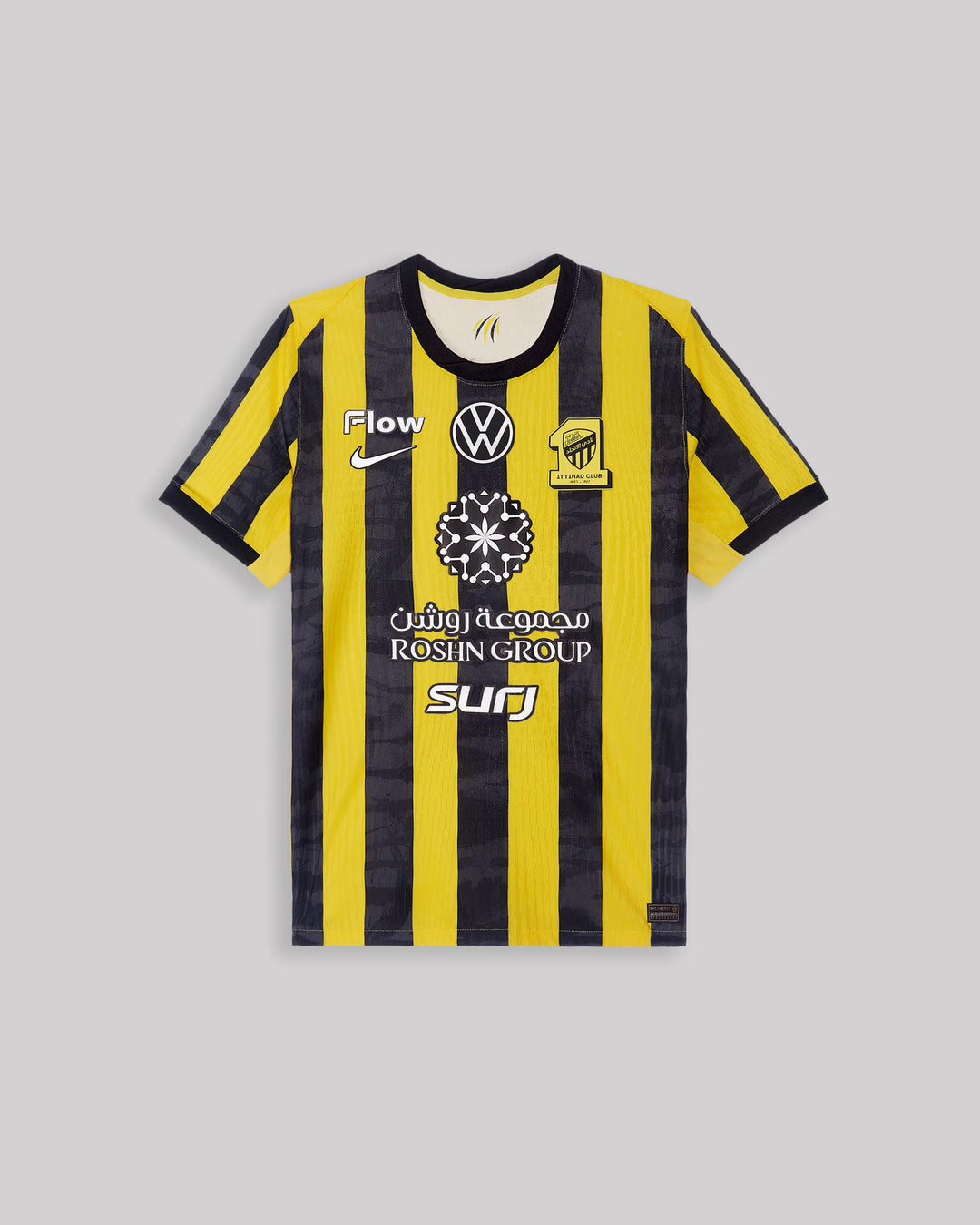 Al-Ittihad Home Player Version Jersey 2025/26
