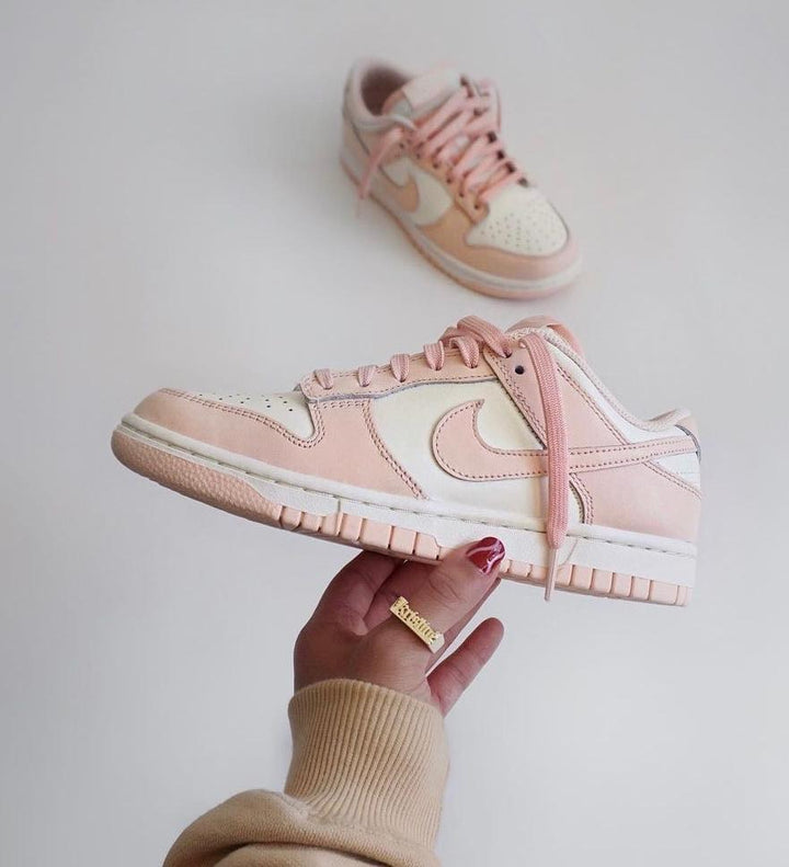 nike dunk low orange pearl