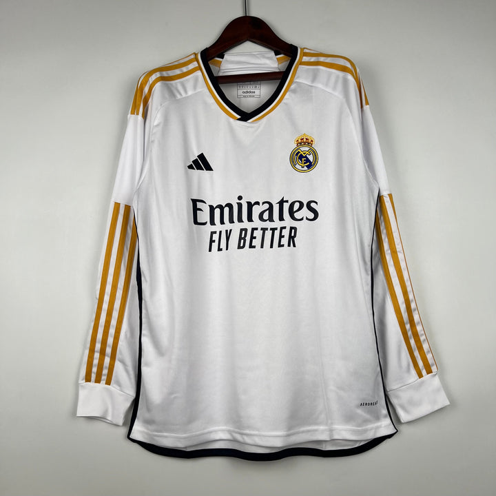RM HOME WITH  BADGES LONG SLEEVE jersey 2023/24