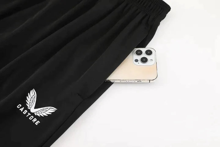 Newcastle Black Half Pull Tracksuit 2023/24
