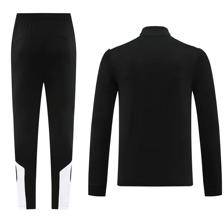 Newcastle Black Half Pull Tracksuit 2023/24