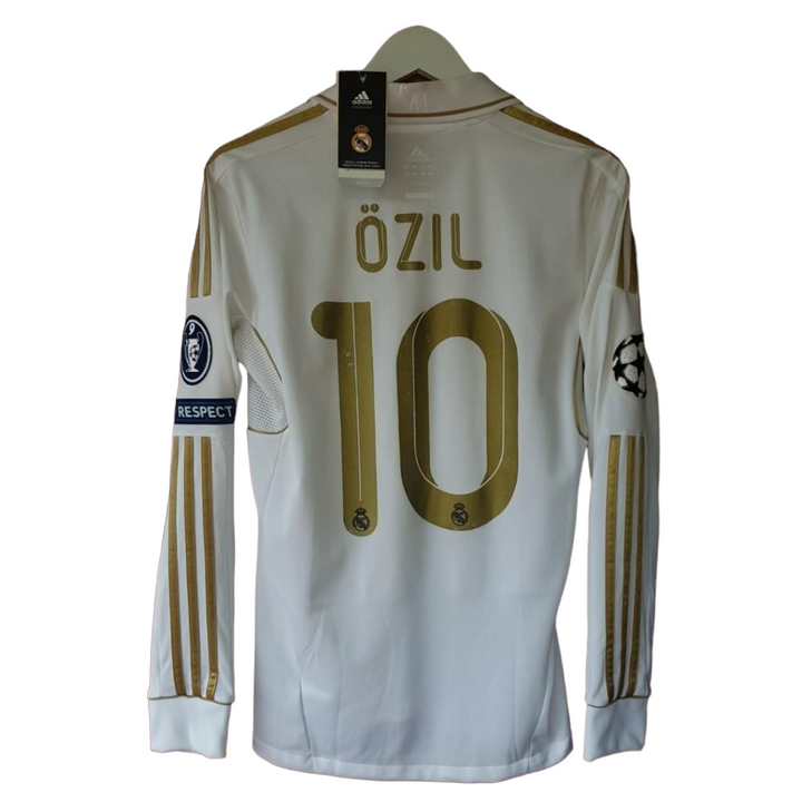 RM المنزل L/S دوري أبطال أوروبا كلاسيك جيرسي 2011-12 أوزيل 10