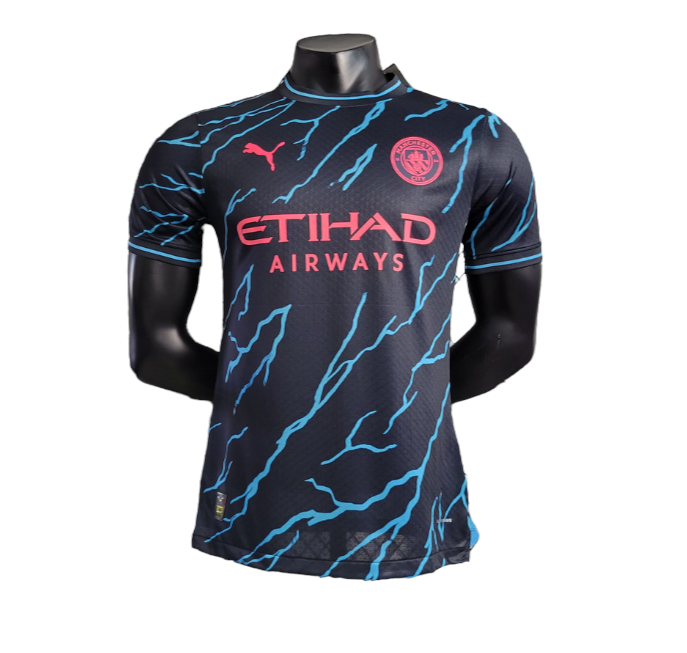 Manchester City player version THIRD Jersey 2023/24