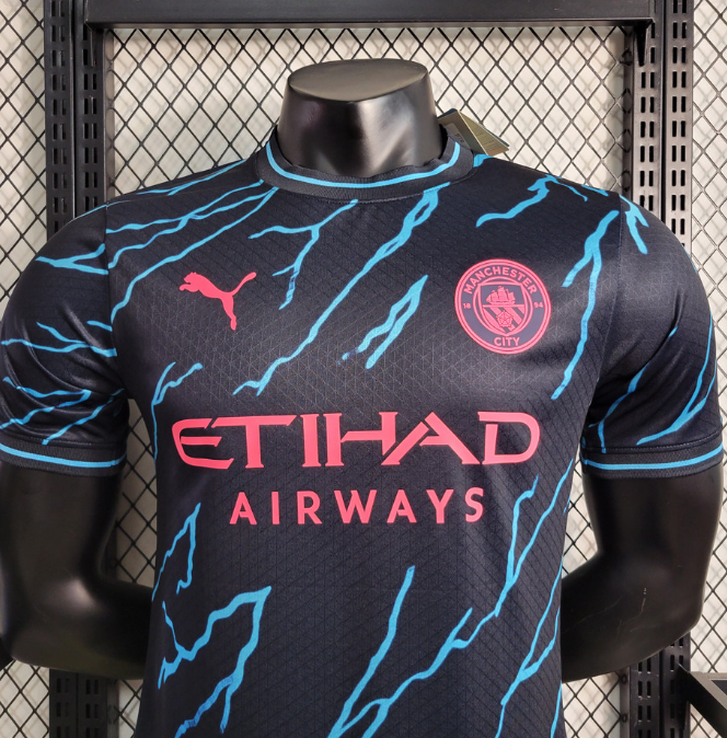 Manchester City player version THIRD Jersey 2023/24