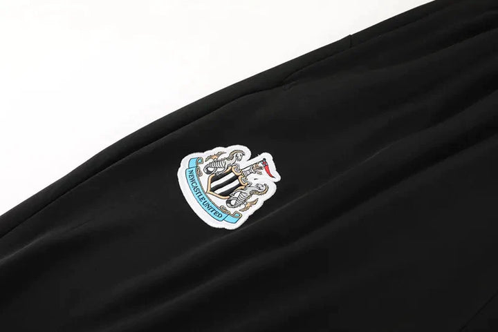 Newcastle Black Half Pull Tracksuit 2023/24