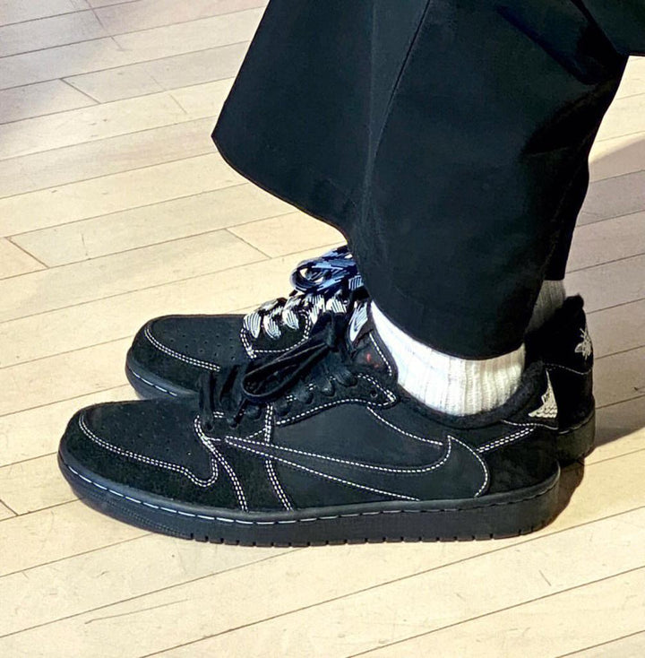 Travis Scott x Air Jordan 1 Low OG「Black Phantom」