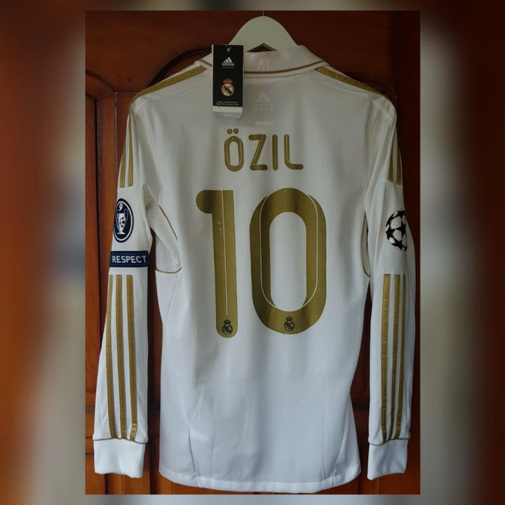 RM HOME L/S UEFA Champions League CLASSIC JERSEY  2011-12 OZIL 10
