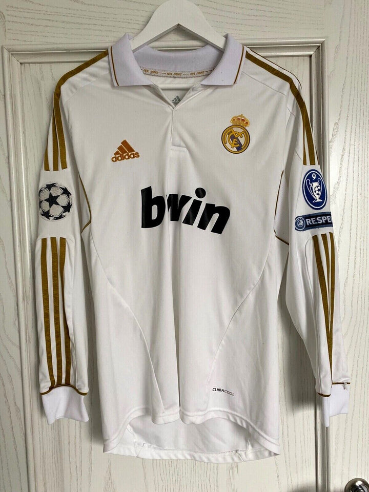 RM المنزل L/S دوري أبطال أوروبا كلاسيك جيرسي 2011-12 أوزيل 10